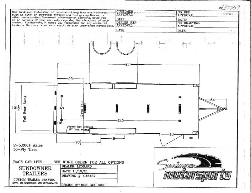 2022 Sundowner Trailers RCL24BP Car / Racing Trailer Car Trailers For Sale Classifieds for