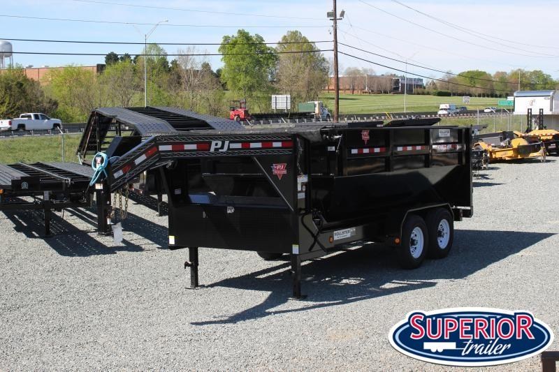 2021 PJ Trailers 7X14 DR Gooseneck Roll Off Dumpster Trailer SALE 500