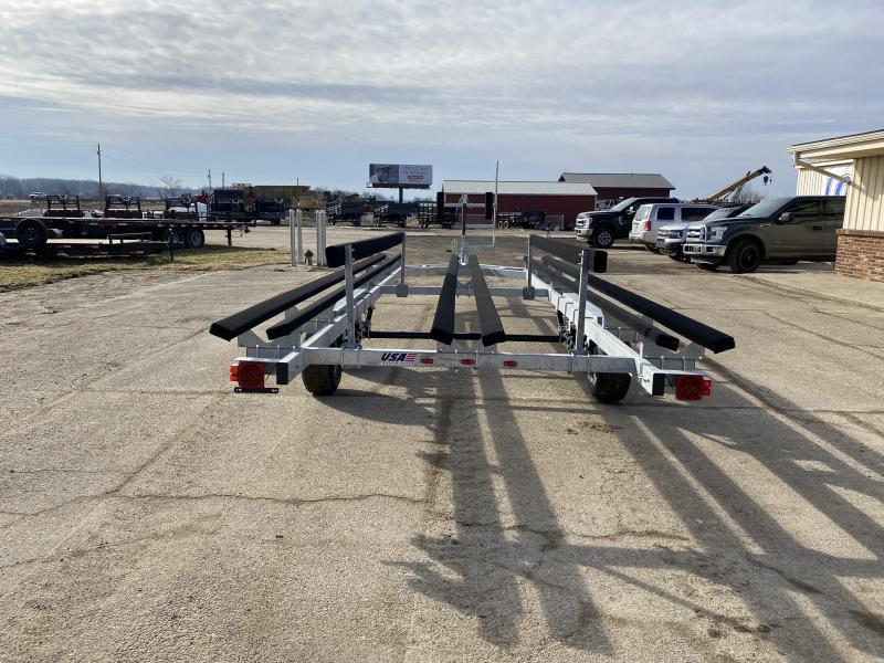Genesis 24' Float On Tritoon Boat Trailer w/ Brakes USA Trailers
