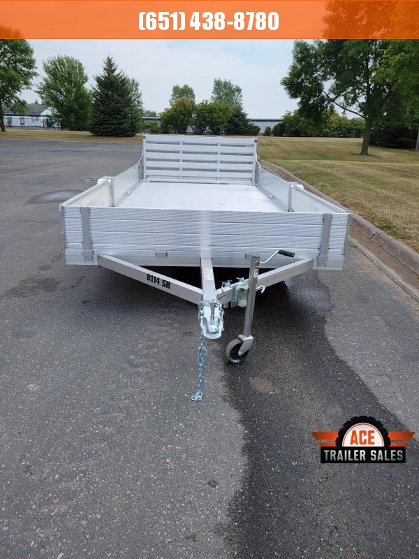 2023 Aluma 8114SR Utility Trailer Ace Trailer Sales Enclosed