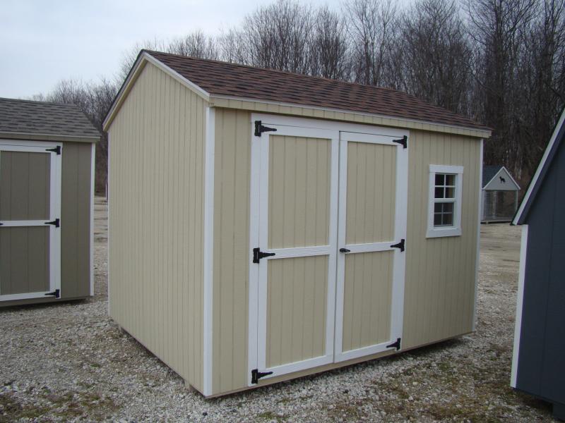 2023 Amish Backyard Structures 8x10 Economy AFrame Utility Shed