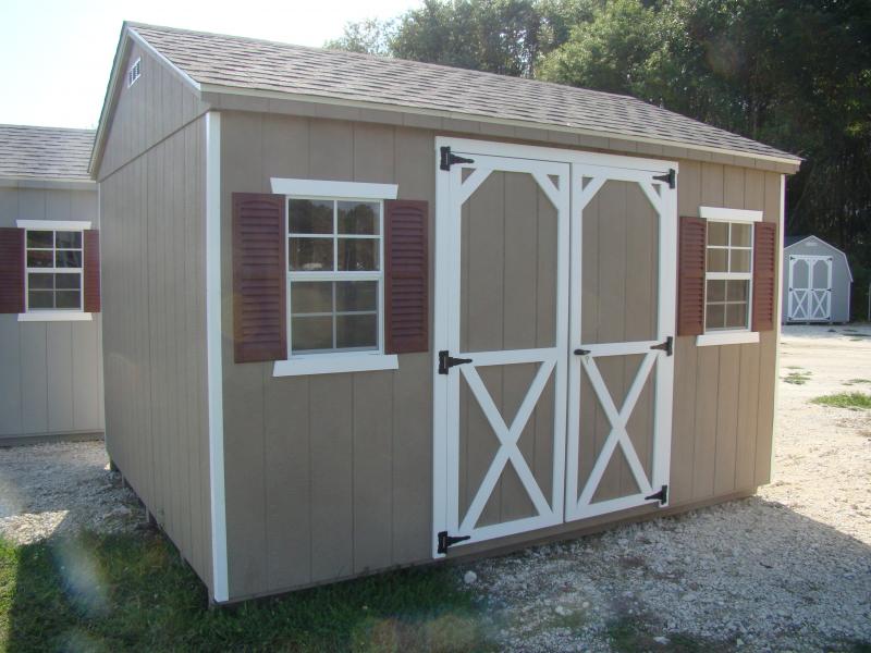 2023 Amish Backyard Structures 10 x 12 AFrame Shed Trailers for Sale