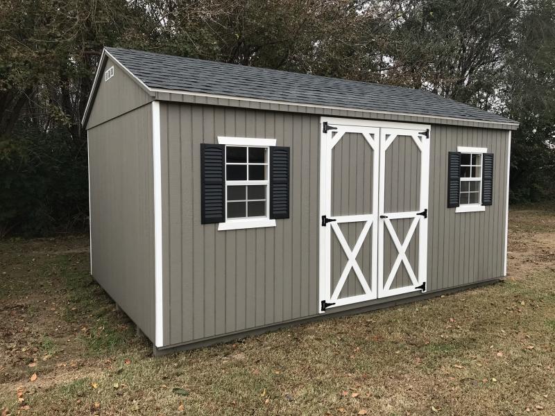 2023 Amish Backyard Structures 10 x 12 AFrame Utility Shed Trailers