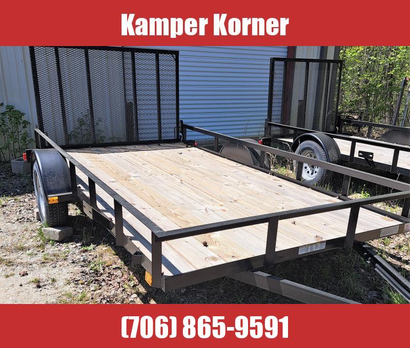 2022 Currahee L612 76" x 12' Landscape Trailer | Kamper Korner ...