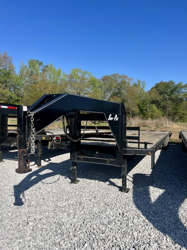 2021 Sure Pull Trailers 102x40 Gooseneck Equipment Trailer Enclosed Cargo Utility Dump