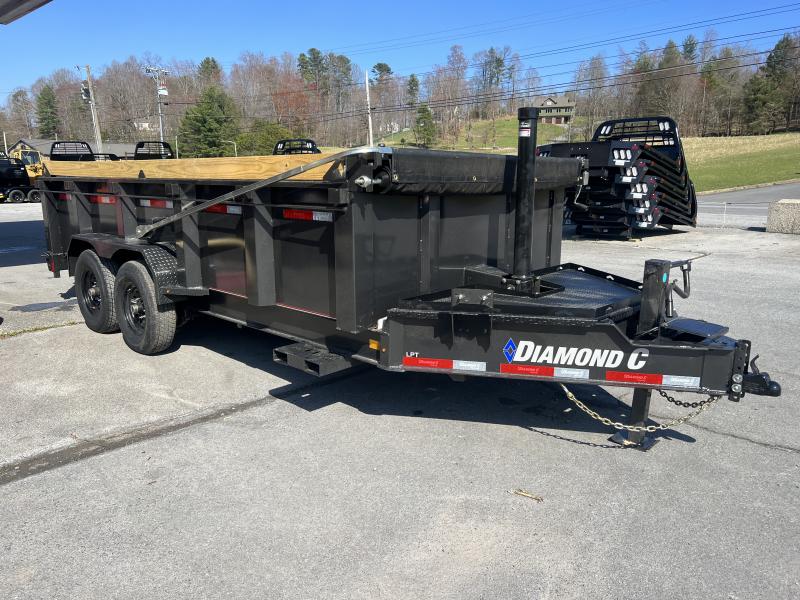 2023 Diamond C LPT Dump Trailer 7X16 32” SIDES Trailers for Sale in
