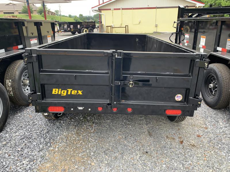 Big Tex Trailers 70SR 7K SINGLE RAM LP DUMP 5x10 TANDEM AXLE DBL DOORS