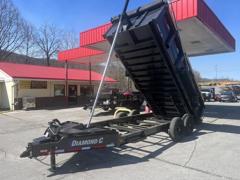 2023 Diamond C LPT Dump Trailer 7X16 32” SIDES Trailers for Sale in