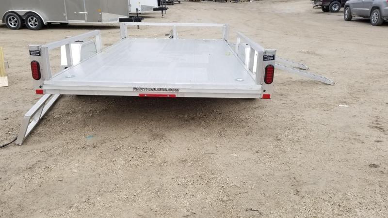 New 2020 R and R Trailers 7x12 ATP All Aluminum Utility Trailer w/Side ...