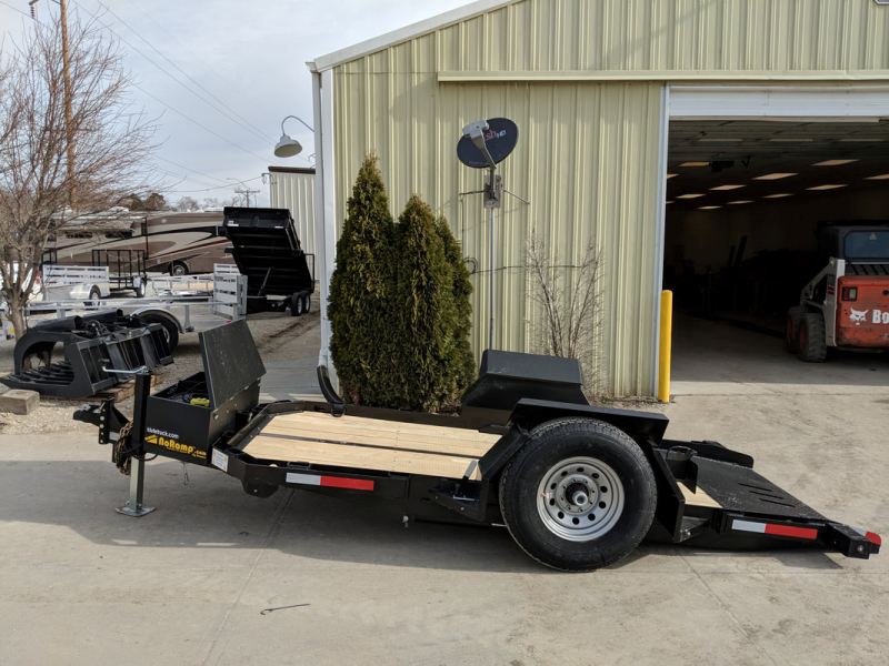 2018 Kemco 12' No Ramp Trailer Equipment Trailer Klute Truck and