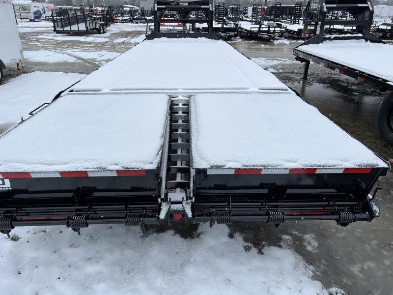 2023 PJ Trailers LS252 Equipment Trailer 102x25 TA GOOSENECK DOVETAIL W