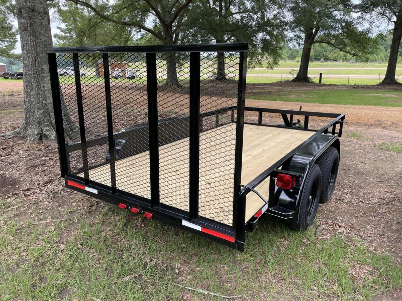 2022 byerite Trailers 76" X 12' Tandem Axle Utility Trailer TBJ