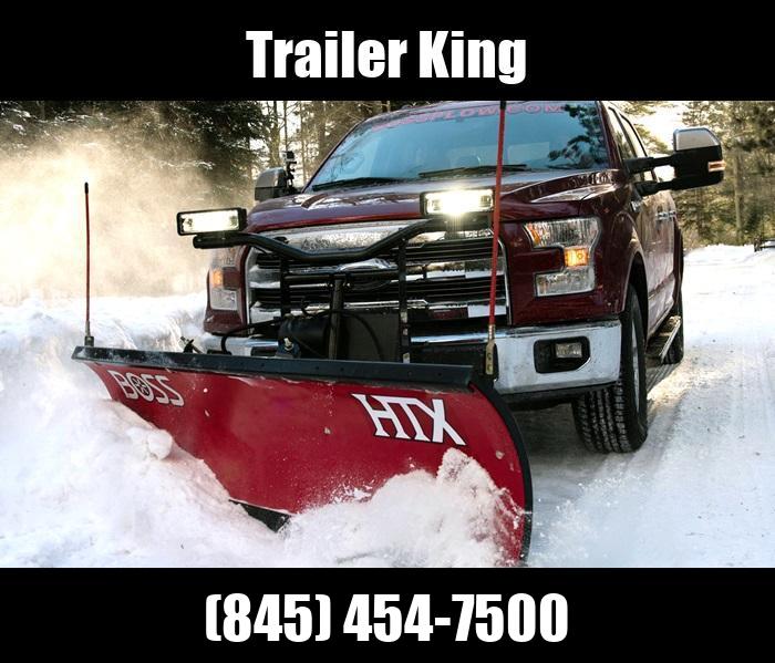 2023 BOSS 7.0&7.6 HTX PLOWS Snow Plow Trailer King Shop Snow plows