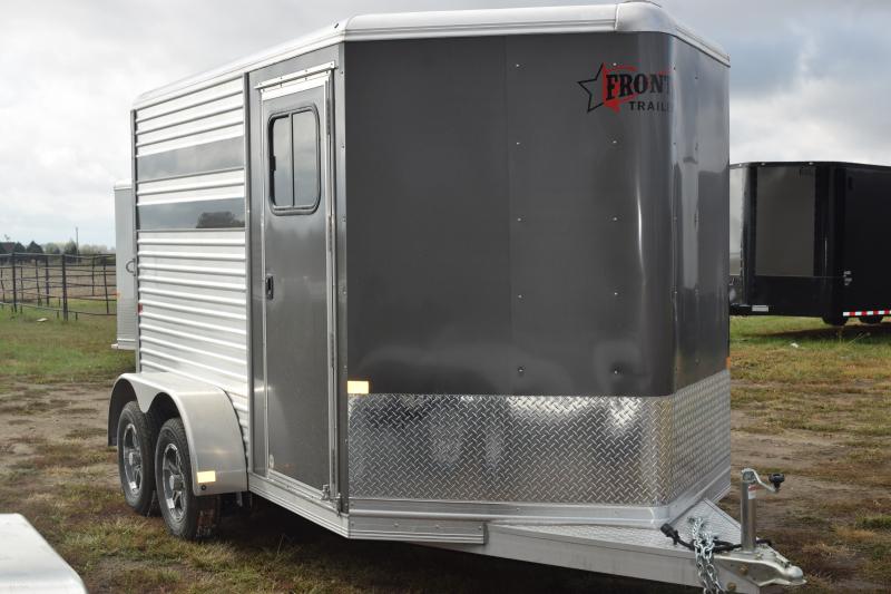 2024 Frontier Trailers 2 Horse Slant Load Horse Trailer Custom