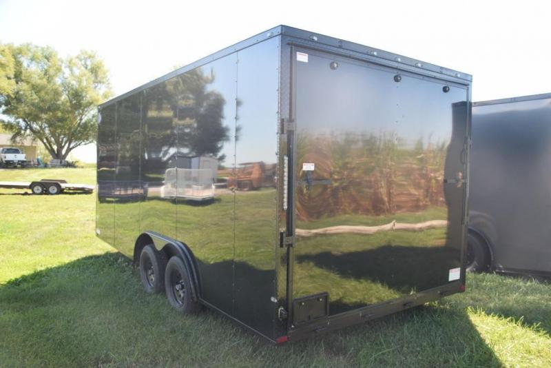 2024 Maximum Cargo 8.5x18 ATV/Motorcycle Trailer Custom Enclosed