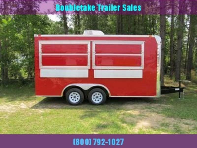 2024 Doubletake Trailers 8.5 Wide 8.5x16 Custom Concession Trailer Custom Enclosed Trailers