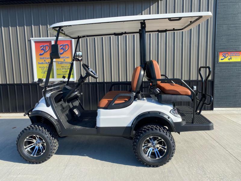2023 ICON I40L 48v ELECTRIC GOLF CART 4 SEATER LIFTED LOADED & STREET