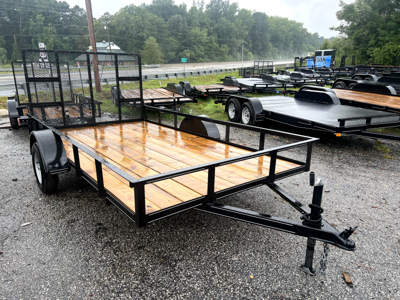 New Max Built 76X12 Single Axle Utility Trailer Max Built Trailers