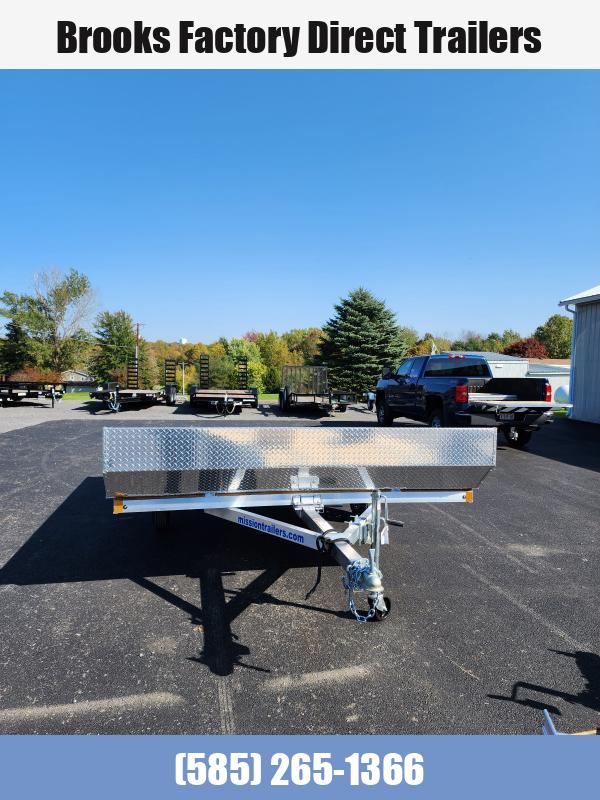 2023 Mission MFS 101X12P OPEN Snowmobile Trailer Snowmobile Trailers