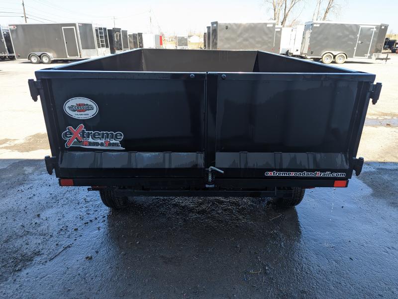 2022 Extreme Road and Trail XRT424 5K DUMP TRAILER W/ RAMPS WNY Trailer Sales Trailer & Snow