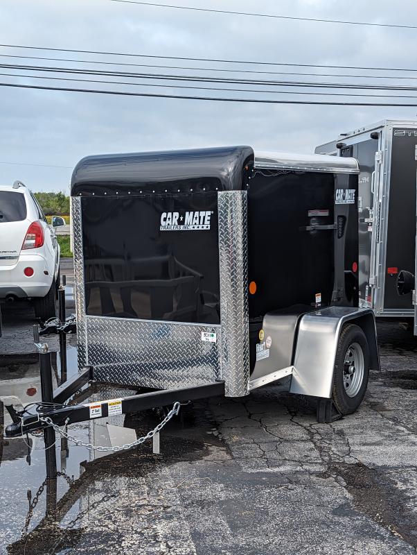 2023 Car Mate Trailers 4X6 ENCLOSED TRAILER W/REAR RAMP DOOR WNY