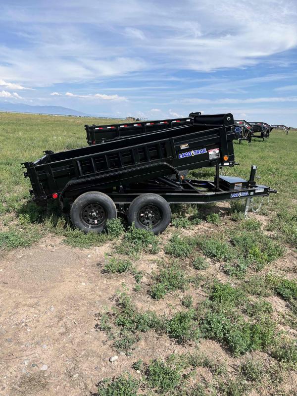 60" X 10' TANDEM AXLE DUMP Ironman Ent Load Trail dump equipment