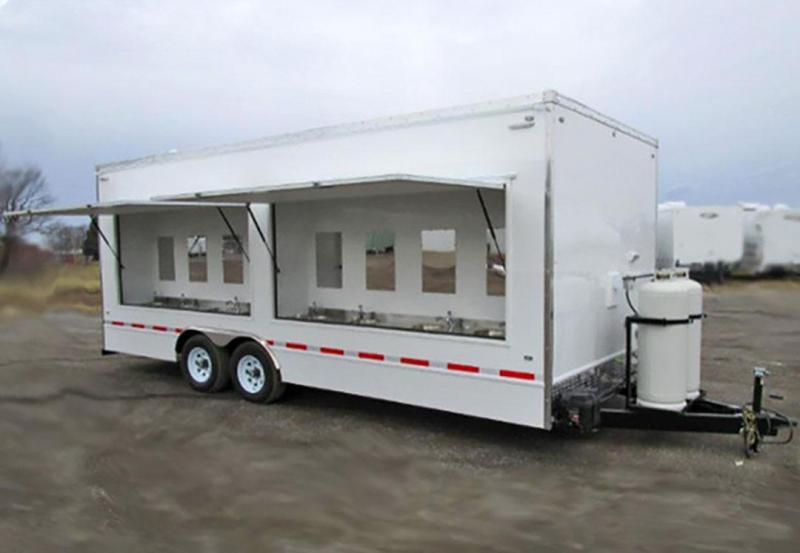 16 Station Hand Wash Trailer Ready2Go Restroom Trailers, LLC