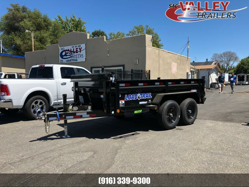 New Load Trail 72X12 Dump Trailer 7K Axles Trailers in Sac Valley