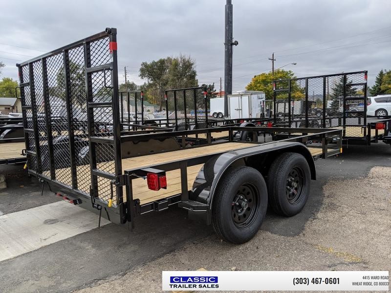 2023 Buck Dandy BBU812 83" x 12' Equipment Trailer Classic Trailer