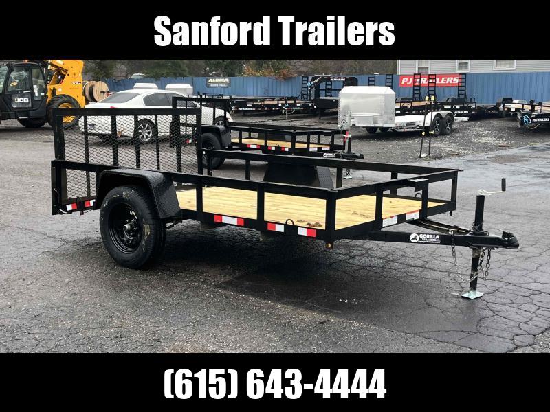 2023 Gorilla Trailer 6'4" x 10' Single Axle Utility Trailer Sanford