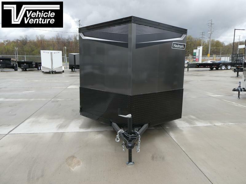 2023 Haulmark 7x12 Enclosed Motorcycle Trailer, Ramp Door, LH712T2