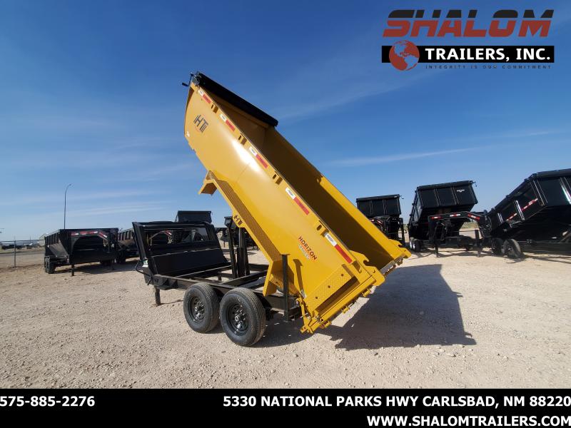 HORIZON 82" X 14' HZ7 LEGACY DUMP 14K GOOSENECK Shalom Trailers in Carlsbad NM, Roswell, NM