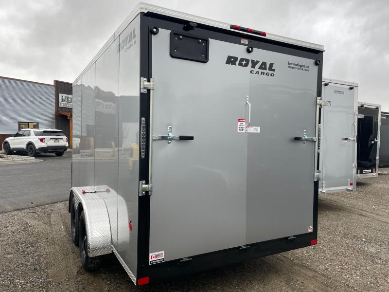 2023 Royal Cargo Trailers 7 X 14 +V WITH RAMP Cargo / Enclosed Trailer