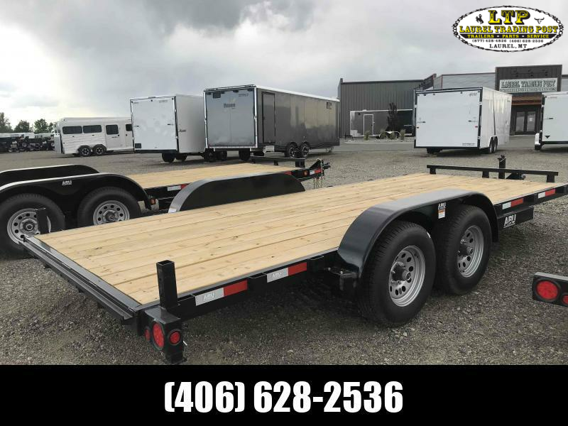 2023 ABU 18' BP FLATBED Utility Trailer Laurel Trading Post