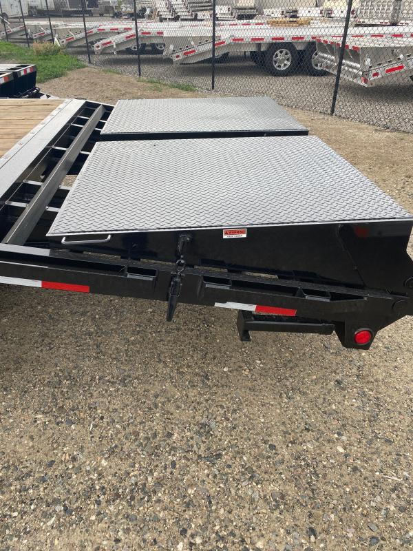 2023 Walton Trailers 30' GN DUALLY Flatbed Trailer Laurel Trading