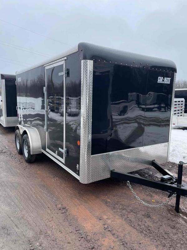 2022 Car Mate Trailers 7x14 Sportster Cargo w/ Rear Ramp J&J Trailer