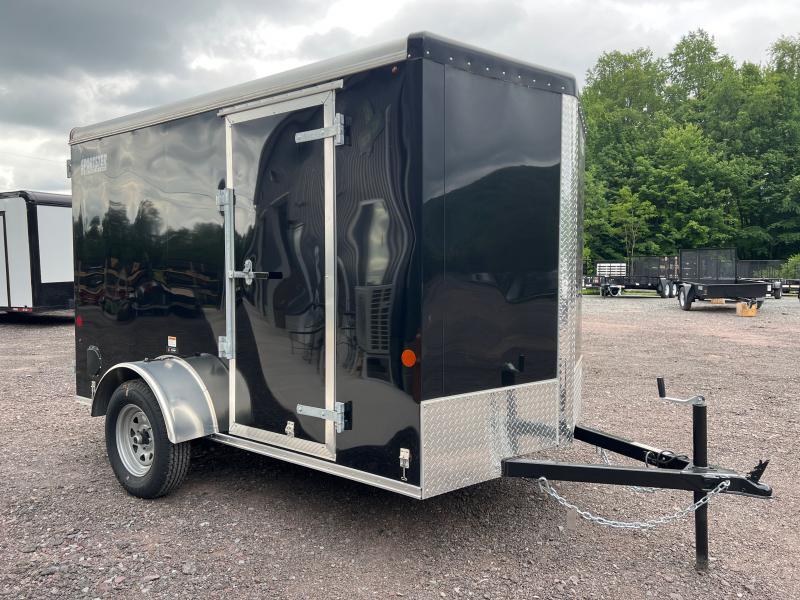 2023 Car Mate Trailers 6x10 Vnose Cargo / Enclosed Trailer J&J