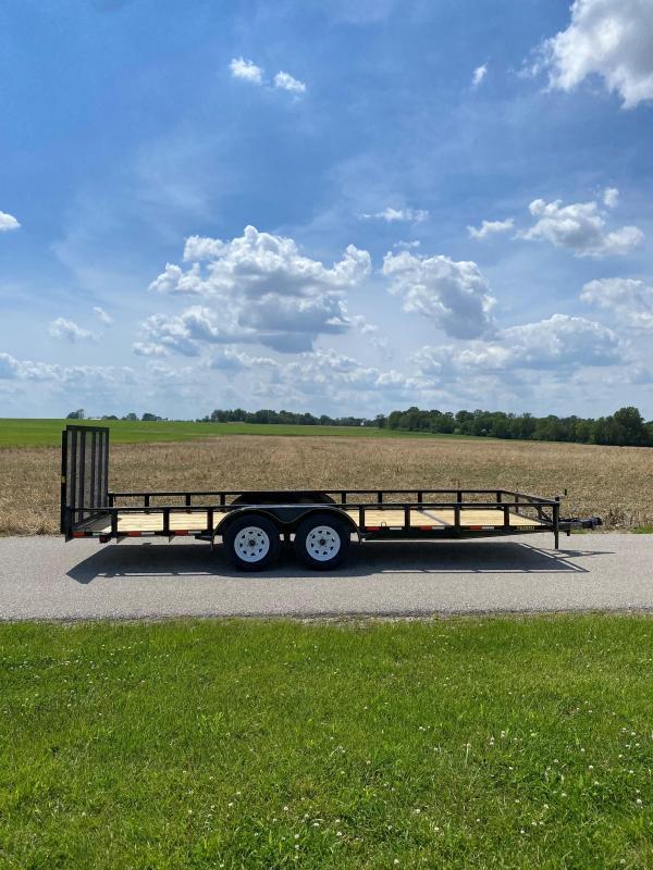 2022 Other Trailer Express 81"x14' 7K Steel Utility Trailer S and S