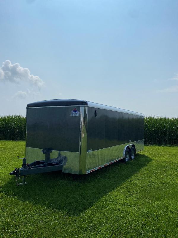 2021 HaulAbout 8'6"x22' 12K Leopard Enclosed Cargo Trailer S and S