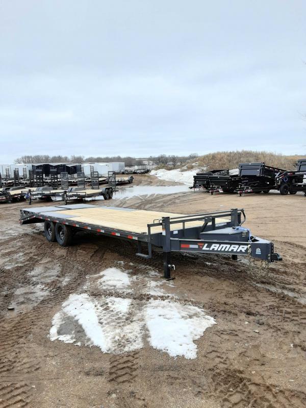 2023 LAMAR 102X24 DECKOVER Lakes Area Trailer Shop Flatbed, Utility