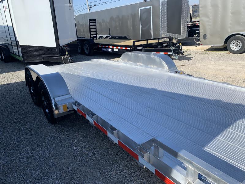 2022 Mission 18' Aluminum Car Hauler Trailer Trailer World of Bowling