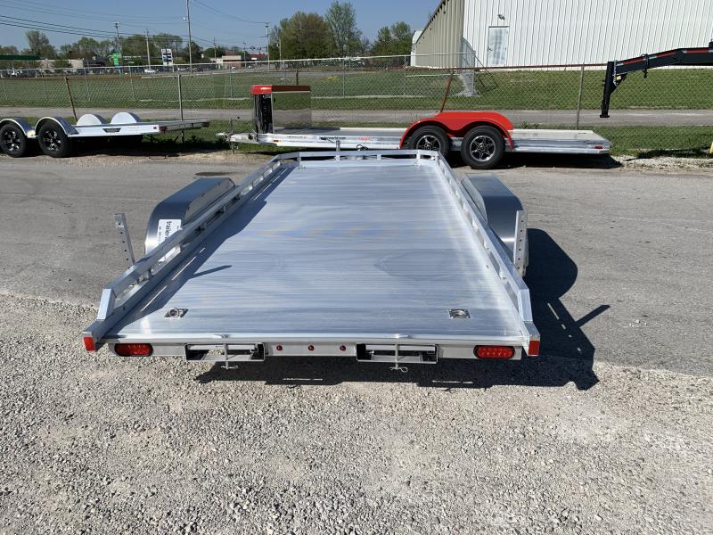 2024 Aluma 7816TAR 16' Aluminum Open Car Hauler Straight Deck