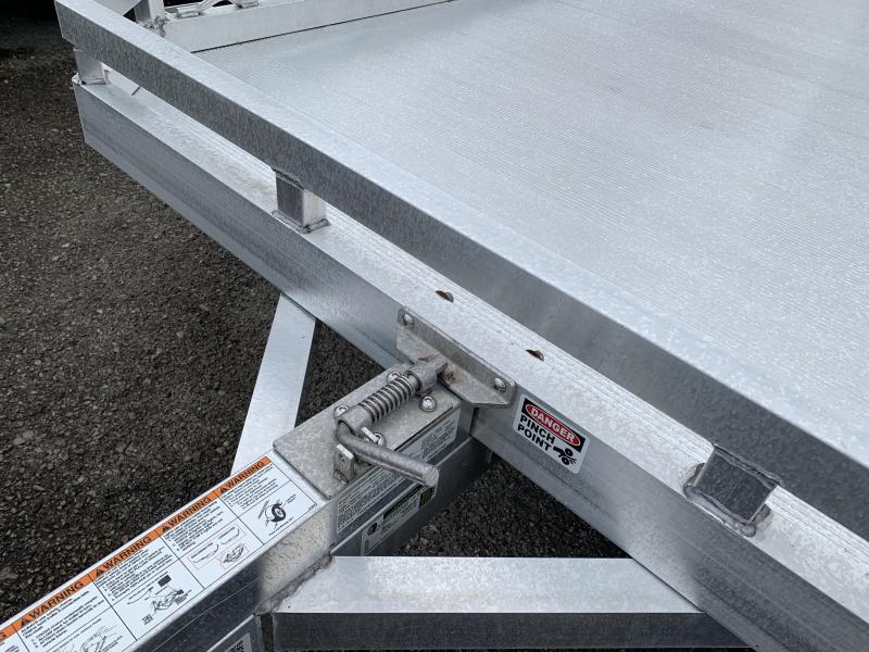 2023 Aluma 7814S Tilt Utility Trailer W/ELECTRIC BRAKES Trailer World