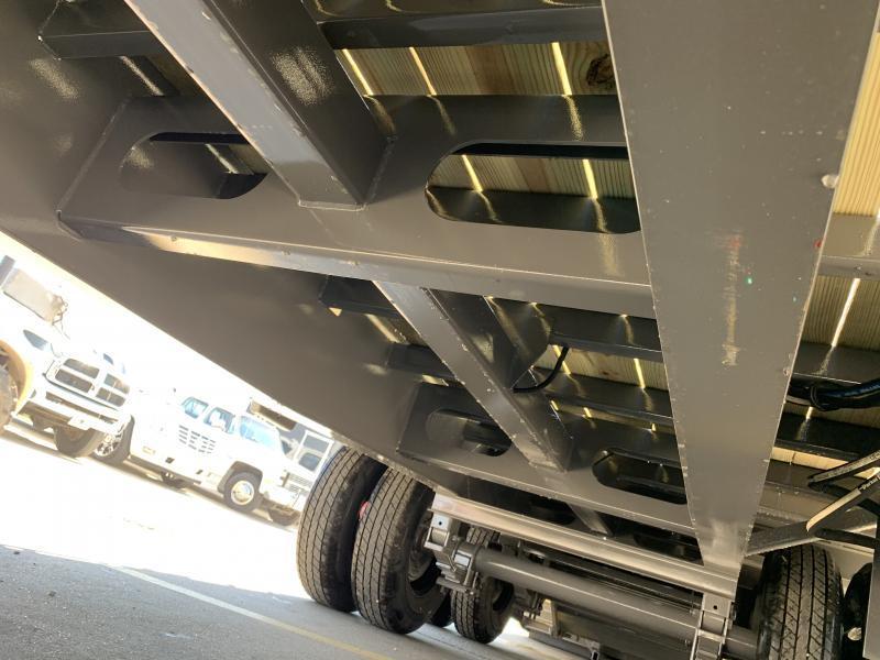 2023 Midsota FBGN 36' Hydraulic Dovetail/Jacks/Brakes Gooseneck Trailer