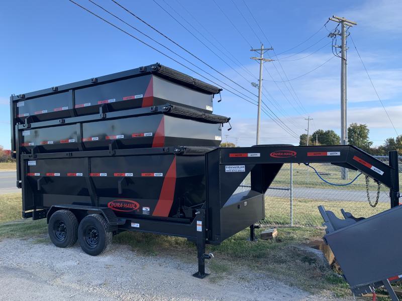 2023 DuraHaul 7 x 14' Roll Off Extra Capacity Dump Trailer Trailer