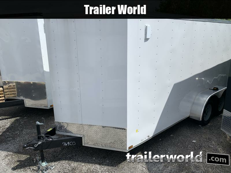 2022 76905 7 x 16'TA Double Door Enclosed Cargo Trailer Trailer World