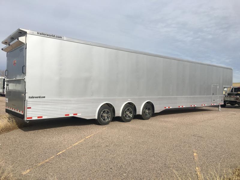 2024 Sundowner 52' Aluminum Enclosed 3 Car Enclosed Trailer Car