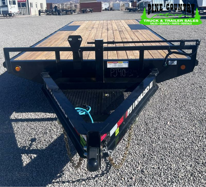 2024 PJ Trailers PJ 102X24 DECKOVER TRAILER Equipment Trailer Trucks