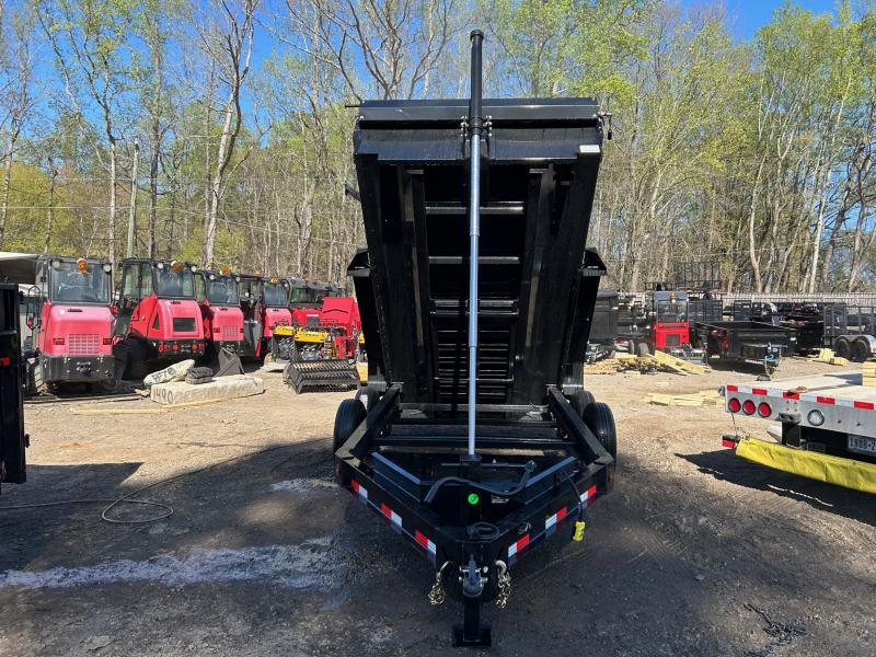 2023 Norstar 7x12 14K 2ft 7 Ton TELE Telescopic Barn Door Dump Trailer