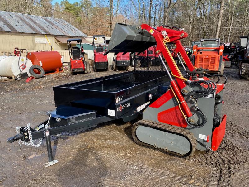2022 Hysoon HY380TH Mini Skid Steer + 2023 Norstar Trailers DUB 5x10
